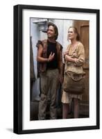 A la poursuite du diamant vert Romancing the stone by Robert Zemeckis with Michael Douglas and Kath-null-Framed Photo