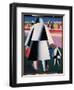 A La Recolte (Martha Et Vanka) (To the Harvest. Martha and Vanka). Une Mere Et Sa Fille, Represente-Kazimir Severinovich Malevich-Framed Giclee Print