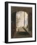 A la villa Farnèse : l'escalier-Pierre Henri de Valenciennes-Framed Giclee Print