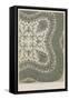 A Lace Shawl by W Vickers, Nottingham-null-Framed Stretched Canvas
