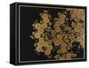 A Lacquer Box Decorated with Chrysanthemums, 20th Century-Okada Beisanjin-Framed Stretched Canvas