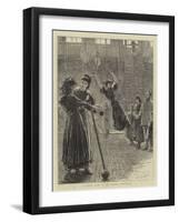 A Ladies' Class at the German Gymnasium-null-Framed Giclee Print