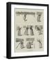 A Ladies' Cricket Match, Harrow Versus Pinner-George Du Maurier-Framed Giclee Print