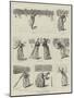 A Ladies' Cricket Match, Harrow Versus Pinner-George Du Maurier-Mounted Giclee Print