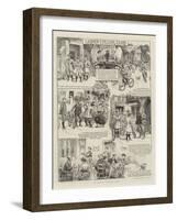 A Ladies' Cycling Club-William Ralston-Framed Giclee Print