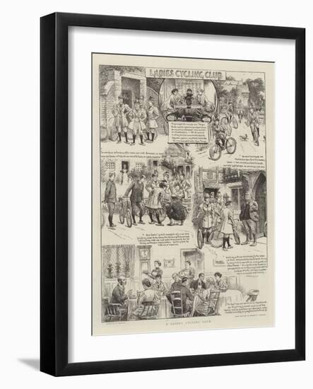 A Ladies' Cycling Club-William Ralston-Framed Giclee Print