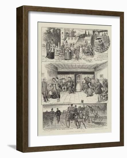 A Ladies' Cycling Club-William Ralston-Framed Giclee Print