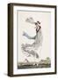 A Ladies Summer Promenade Dress, 1800 (Coloured Engraving)-Philibert Louis Debucourt-Framed Giclee Print