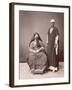 A Lady and Her Servant-null-Framed Photographic Print