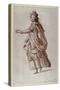 A Lady as a Naiad-Inigo Jones-Stretched Canvas