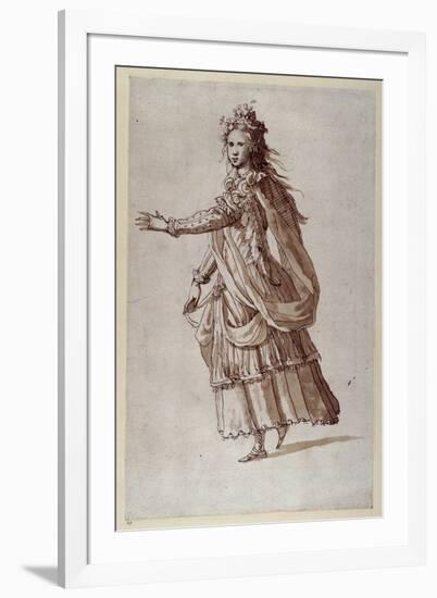 A Lady as a Naiad-Inigo Jones-Framed Giclee Print