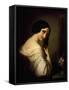 A Lady at Her Toilette-Natale Schiavoni-Framed Stretched Canvas