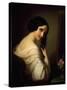 A Lady at Her Toilette-Natale Schiavoni-Stretched Canvas