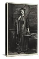 A Lady BA of London University-Arthur Hopkins-Stretched Canvas
