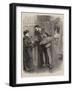 A Lady Canvasser Soliciting Votes, an Unwelcome Interruption-William Small-Framed Giclee Print
