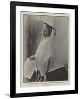 A Lady Chorister in Gibraltar Cathedral Mixed Choir, Instituted 1887-null-Framed Giclee Print