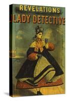 A Lady Detective-null-Stretched Canvas