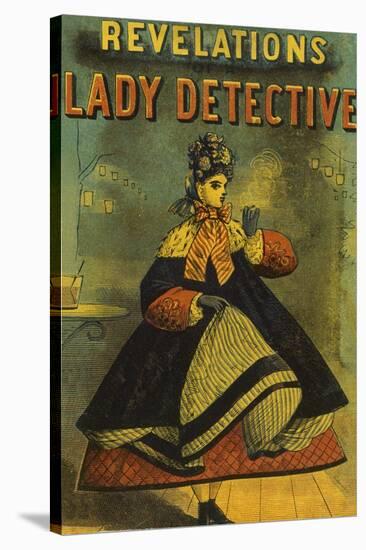 A Lady Detective-null-Stretched Canvas