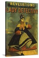 A Lady Detective-null-Stretched Canvas