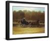 A Lady Driving in Hyde Park-Giuseppe Denittis (Attr to)-Framed Giclee Print