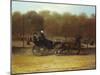 A Lady Driving in Hyde Park-Giuseppe Denittis (Attr to)-Mounted Giclee Print