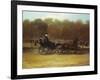 A Lady Driving in Hyde Park-Giuseppe Denittis (Attr to)-Framed Giclee Print