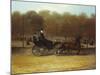 A Lady Driving in Hyde Park-Giuseppe Denittis (Attr to)-Mounted Giclee Print