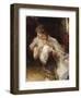 A Lady from Naples-Giuseppe De Nittis-Framed Premium Giclee Print