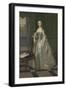A Lady in a Drawing Room, C.1740-41-Arthur Devis-Framed Giclee Print
