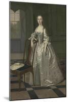 A Lady in a Drawing Room, C.1740-41-Arthur Devis-Mounted Giclee Print