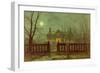 A Lady in a Garden by Moonlight, 1882-Grimshaw-Framed Giclee Print