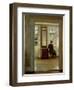 A Lady in an Interior-Carl Holsoe-Framed Giclee Print