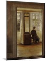 A Lady in an Interior-Carl Holsoe-Mounted Giclee Print