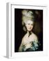 A Lady in Blue (Duchess of Beaufor), C1780-Thomas Gainsborough-Framed Giclee Print