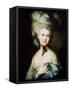 A Lady in Blue (Duchess of Beaufor), C1780-Thomas Gainsborough-Framed Stretched Canvas