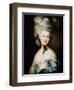 A Lady in Blue (Duchess of Beaufor), C1780-Thomas Gainsborough-Framed Giclee Print