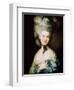 A Lady in Blue (Duchess of Beaufor), C1780-Thomas Gainsborough-Framed Giclee Print