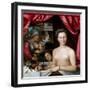 A Lady in Her Bath-François Clouet-Framed Giclee Print