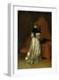 A Lady in White Satin-Gerard Terborch-Framed Giclee Print