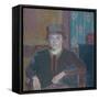 A Lady (Oil on Canvas)-Harold Gilman-Framed Stretched Canvas
