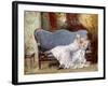 A Lady Reading-Eduardo-leon Garrido-Framed Giclee Print