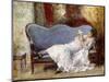 A Lady Reading-Eduardo-leon Garrido-Mounted Giclee Print