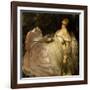 A Lady Reclining in the Shade-Miguel Muntanet-Framed Giclee Print