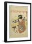 A Lady's Discussion-Kitagawa Utamaro-Framed Art Print