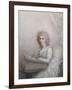 A Lady, Seated at a Table Writing a Letter-Richard Cosway-Framed Giclee Print