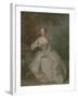 A Lady with a Book, C.1730-40-Bartholomew Dandridge-Framed Giclee Print