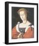 A Lady With A Nosegay-Francesco Ubertini Bacchiacca-Framed Premium Giclee Print