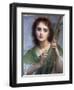 A Lady with Lyre-Charles Edward Halle-Framed Giclee Print