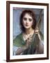 A Lady with Lyre-Charles Edward Halle-Framed Giclee Print