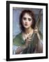 A Lady with Lyre-Charles Edward Halle-Framed Giclee Print